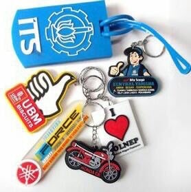 Gantungan kunci karet jakarta