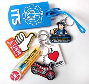 Cara order bikin gantungan kunci karet custom